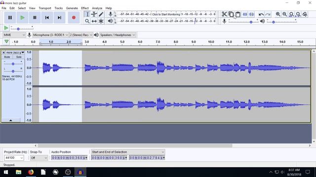 Audacity Lesson 3 - Cut, Copy, & Paste Sound