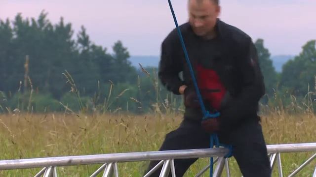 Установка ветроизмерительной мачты в Гурьевском районе