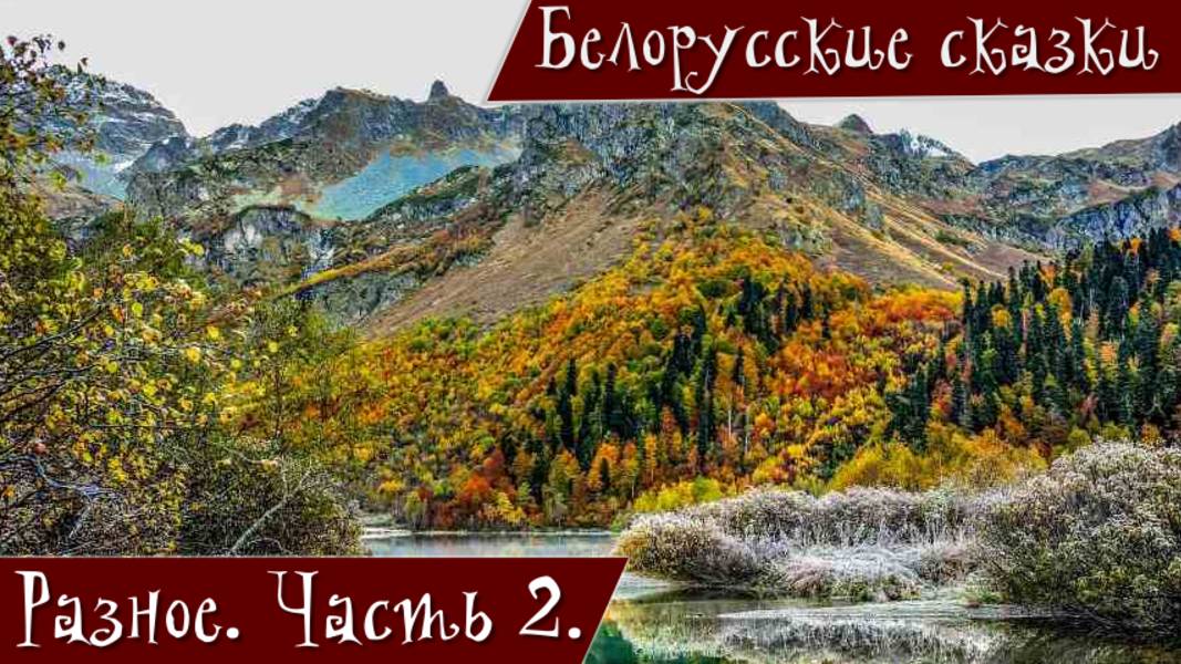 Белорусские сказки для детей. Разные. Часть 2. Как волка уму-разуму учили. Как медведь, волк, и...