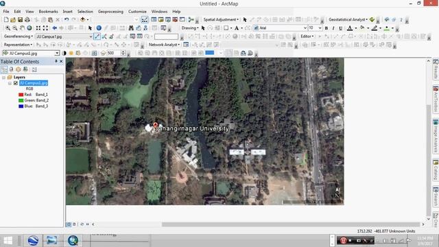 Georeferencing from jpg