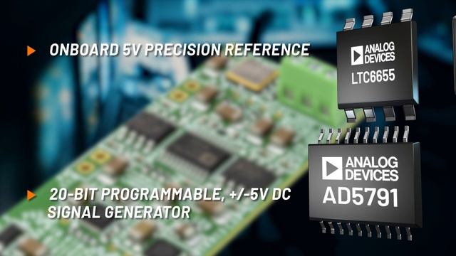 CN0531 - Programmable 20-Bit, Linear, Precision, Bipolar ± 5V DC Voltage Source