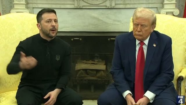 Полная версия встречи Дональда Трампа с Владимиром Зеленским на русском языке