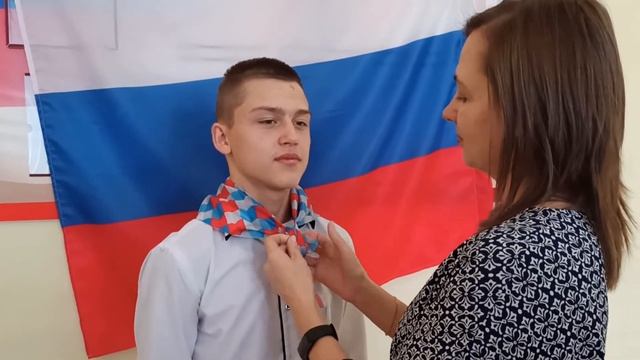 Вступление в РДШ СОШ пЗюзельский