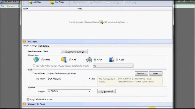 FlipBook Course: Wonderful Flip PDF software for batch convert PDF to Flash Flipbook