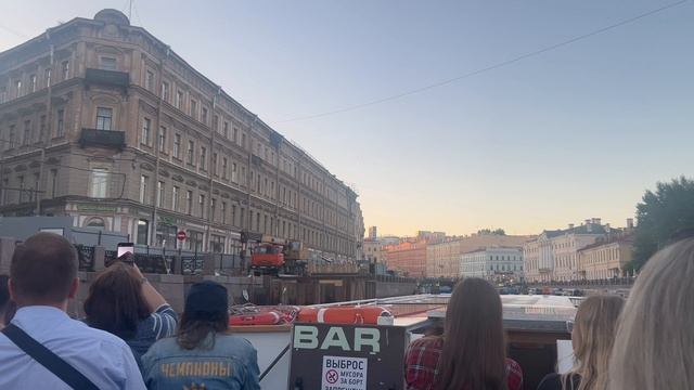 Водная прогулка по Неве. Санкт-Петербург 🇷🇺