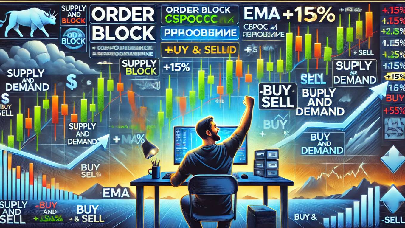 Волшебный индикатор спроса и предложения Tradingview для увеличения вашего депозита