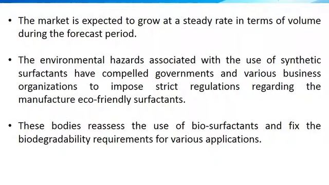 Global Bio Surfactants Market  2015-2019