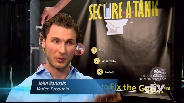 DIY Network Show 'I Want That' Features Secure A Tank Toilet Support