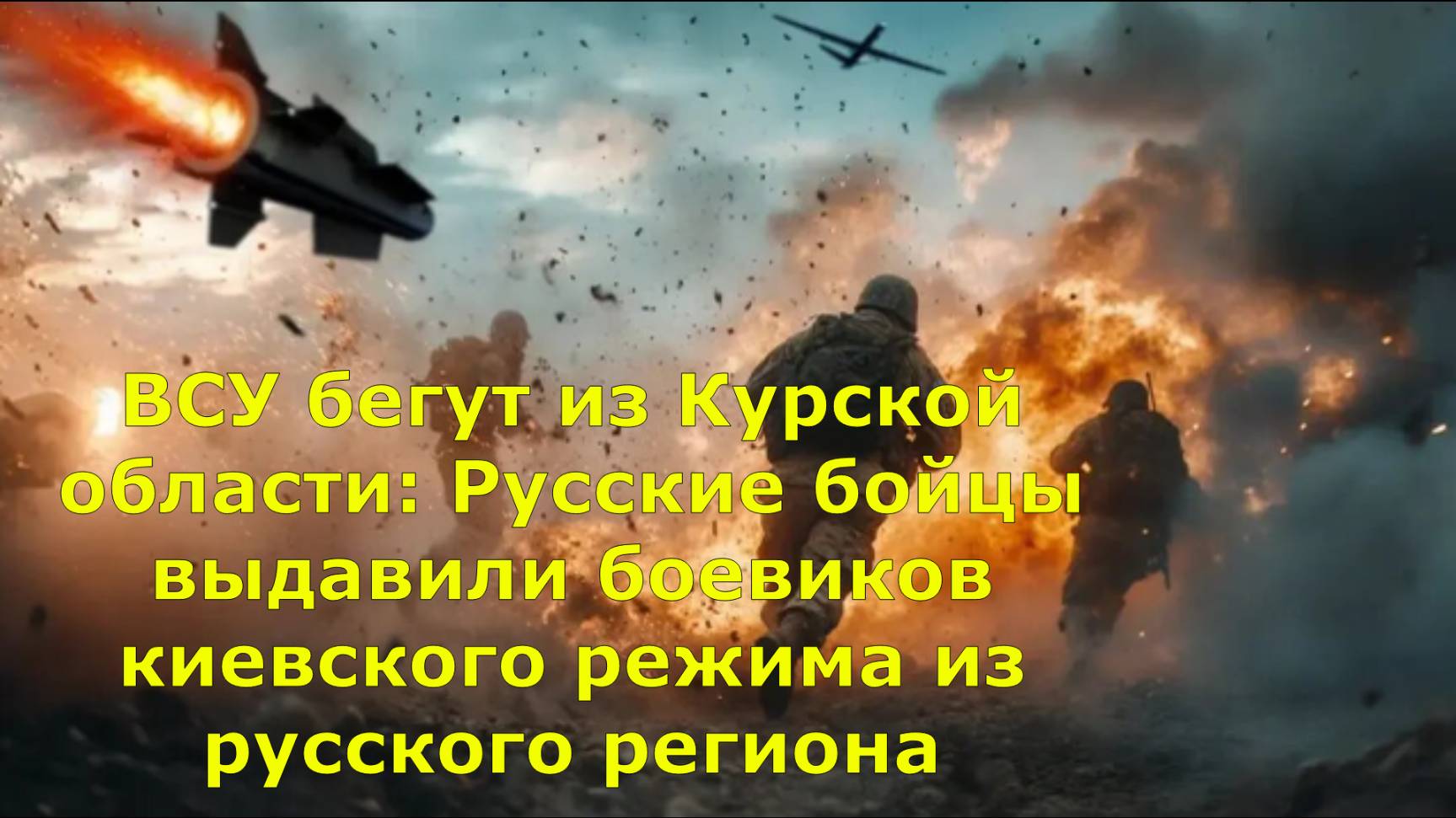 ВСУ бегут из Курской области: Русские бойцы выдавили боевиков киевского режима из русского региона