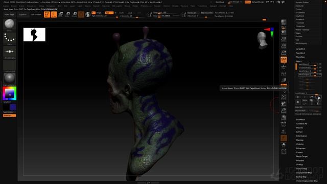 12. Working With Layers in ZBrush (1)