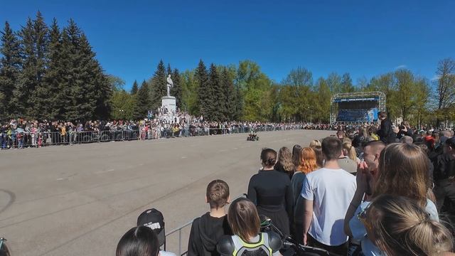 ВЛОГ №266 ПОСЕТИЛИ ОТКРЫТИЕ МОТОСЕЗОНА, К НАМ ПРИЕХАЛИ БЛОГЕРЫ ИЗ ПИТЕРА, СМОТРИМ СТАНТ РАЙДИНГ