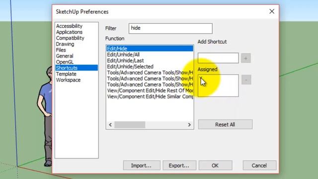 Como configurar los shortcuts en SketchUp Pro 2019 (SketchUp Tip #01 Shortcuts)