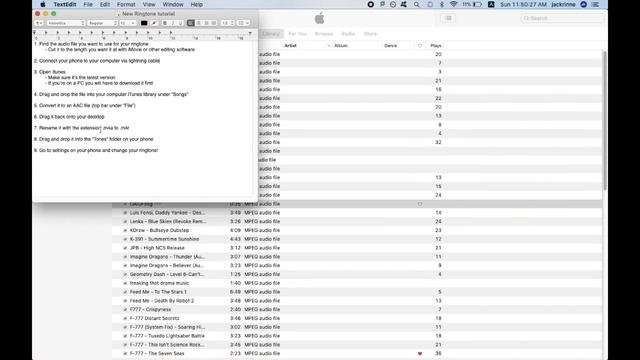 How to create a custom ringtone (iPhone) WORKING