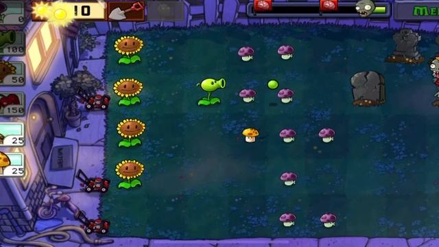 Plants.vs.Zombies.igrok Первый набег