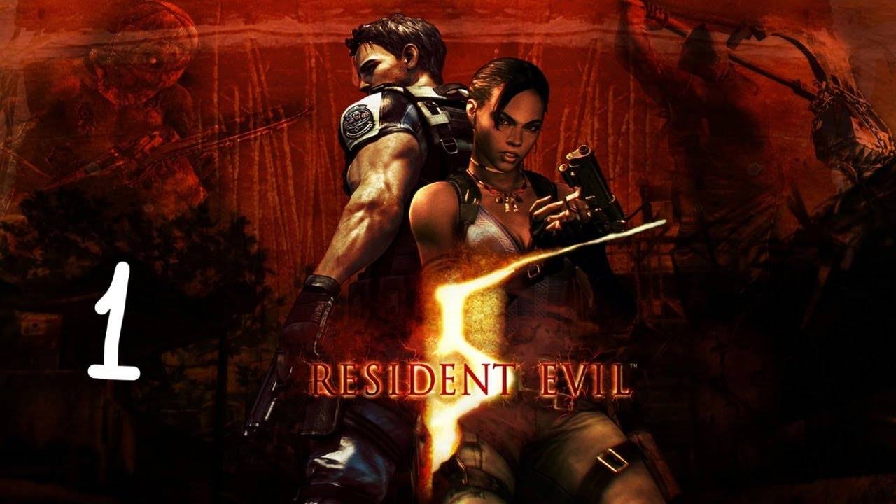 Прохождение Resident Evil 5 #1 (КПП) coop ft. VANESSA