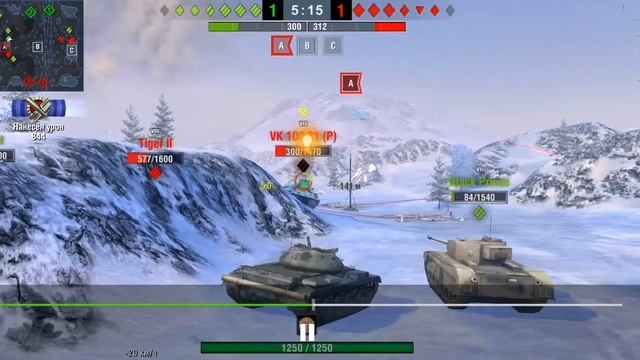 WoT Blitz - Самый РЕЗКИЙ танк Блица. Т -54 обл , воина на изи ! World of Tanks Blitz