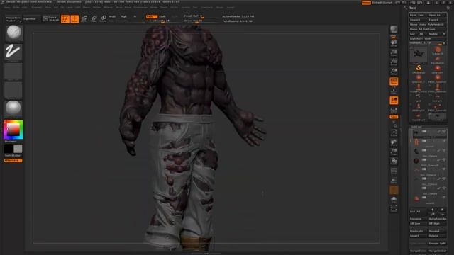 Zbrush video log 001