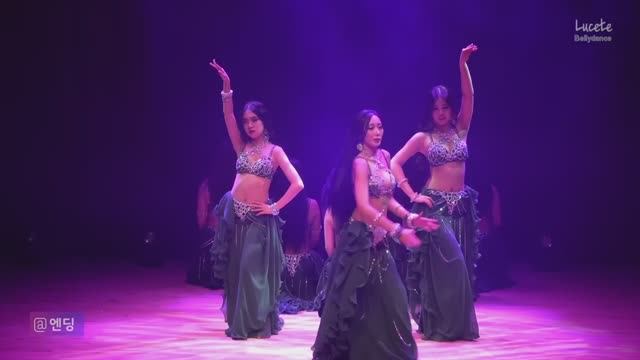 Korean belly dance team Lucete - Music Artem Uzunov - It's Time to Play