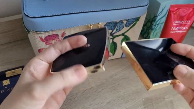 Estee Lauder unboxing haul with swatches, new eye quad 2022