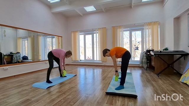 Упражнения с блоками(кирпичиками)