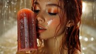 Beautiful Women cool off with Ice Cream and Popsicles | Panavision 50| Of