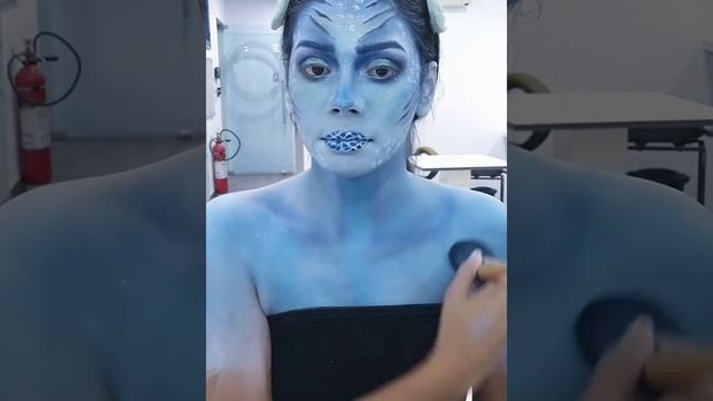 Ocean Inspired Makeup Look | Fantasy Makeup Tutorial | Glamthon Level 3 | Lakme Academy Lajpat Naga