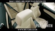 BMW 1 Series 118D Sport Plus Edition £0 Deposit £255 Per Month
