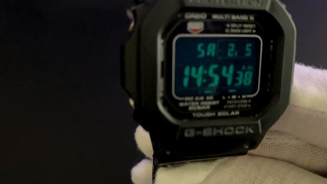 Casio G-Shock GW-M5610-1BER After 1 Year including Negative Display Test