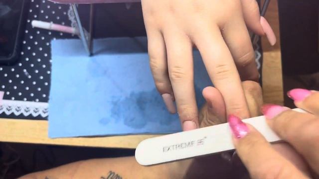 Watch me tWORK | Pink Frenchies | #explore #nailtutorial #acrylicnails #watchmework #frenchie #210