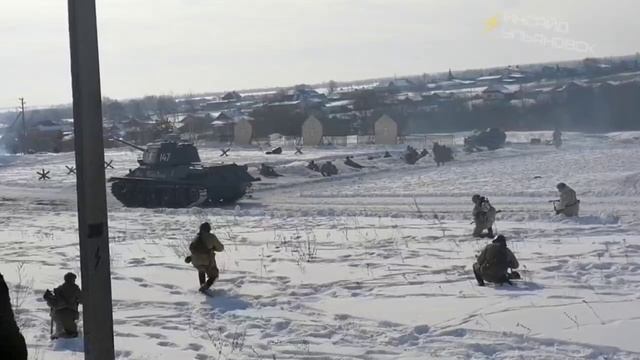 В селе Ивановка на X Всероссийском военно-историческом фестивале «Бессмертный подвиг» воссоздали бои