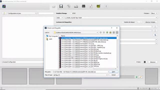 FS-UAE l' Émulateur AMIGA