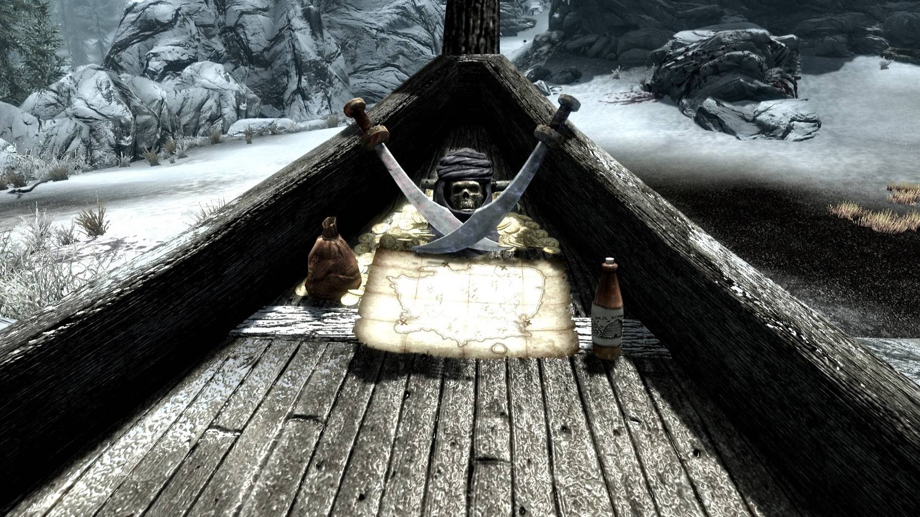 The Elder Scrolls V: Skyrim. Редгард-пират.