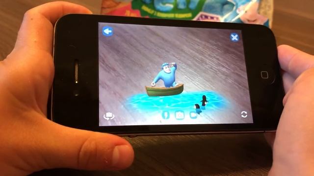 Мультик Yeti 6 - папа Хугу спасает пингвинов, мороженое Ласунка
