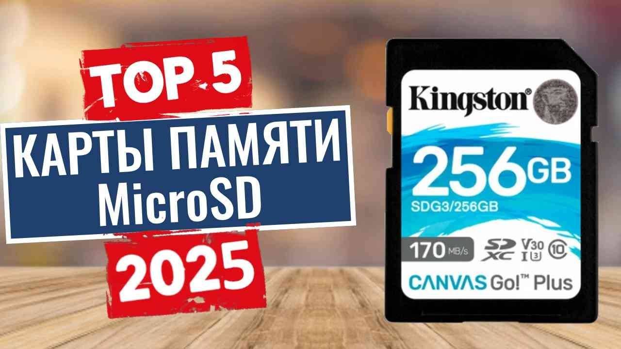 ТОП-5: Лучшие карты-памяти MicroCD 2025