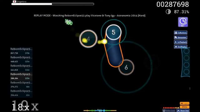 osu! on tOuChPaD!? | Astronomia - Tony Igy ft Vicetone | 3.35* DT (B)