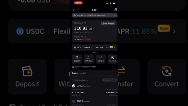 Convert Small Crypto Holdings on Bybit to Instant Cash! 💸