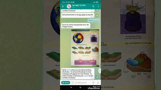 TELEGRAM DA RASMNI PDF QILISH IMG TO PDF TELEGRAM