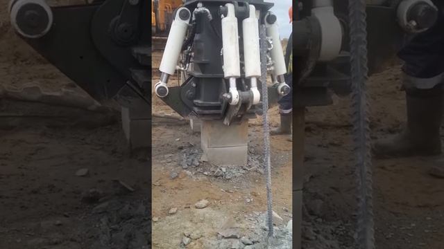 ДЕМОНСТРАЦИЯ РАБОТЫ МОДЕЛИ К-400 (СВАЙНОЕ ПОЛЕ ЗАВОДА “ТОБОЛЬСК-ПОЛИМЕР” (РОССИЯ))