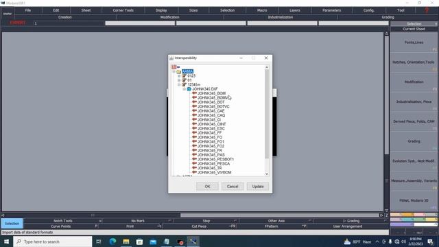 dxf file convert system _ dxf convert file sysstem lectra|| Convert dxf MDL file. update video