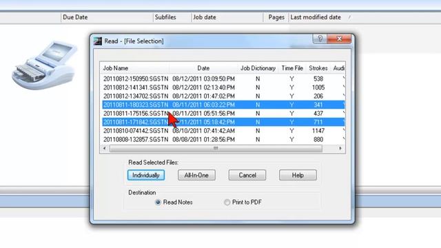 CATalyst Training:  File Selection