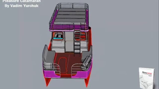 Pleasure Catamaran In Rhinoceros 5
