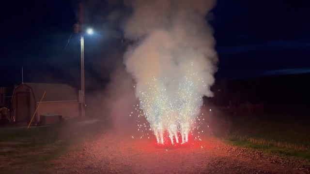 MILITARY FIREWORK TANK BARRAGE!