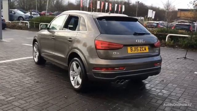 BJ15ZCA AUDI Q3 TDI QUATTRO S LINE PLUS BROWN 2015, Sytner Audi Harrogate