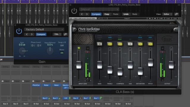 How to use Waves CLA bass on a Hip Hop track