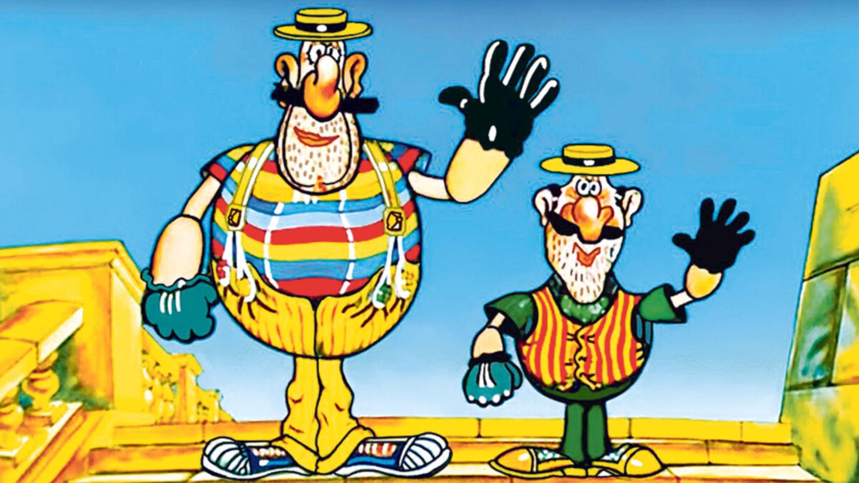 Мы бандито знаменито-песня (из м/ф-Приключения Капитанга Врунгеля)