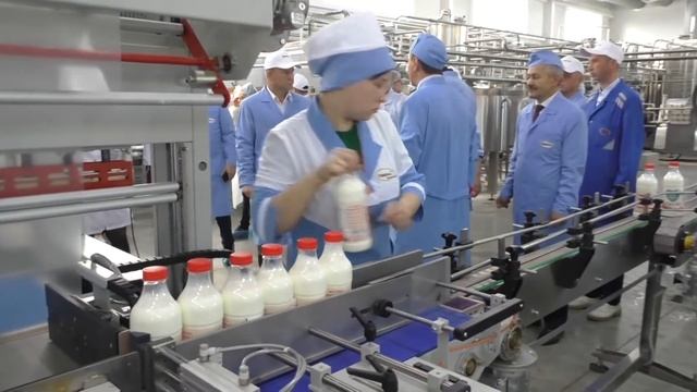 Открытие линии выпуска продукции в ПЭТ-бутылке и сливочного масла 25.10.2019