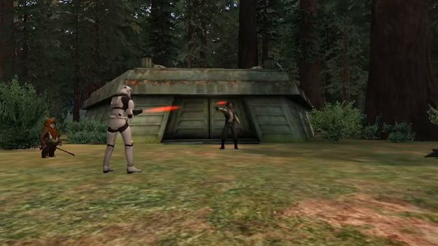 Han Solo e Ewok vs. Stormtrooper
