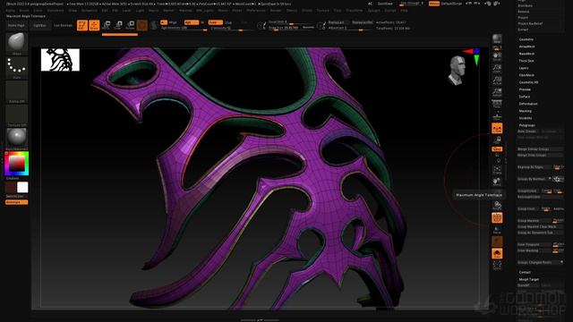 11. ZBrush Polygroups (1)