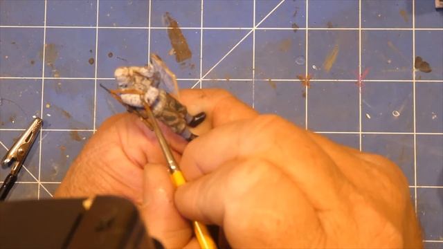 Part 3 of the 1:35 Scale German Soldiers at field briefing from Tamiya