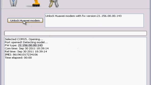 How to unlock modem Huawei E171 21.156.00.00.143